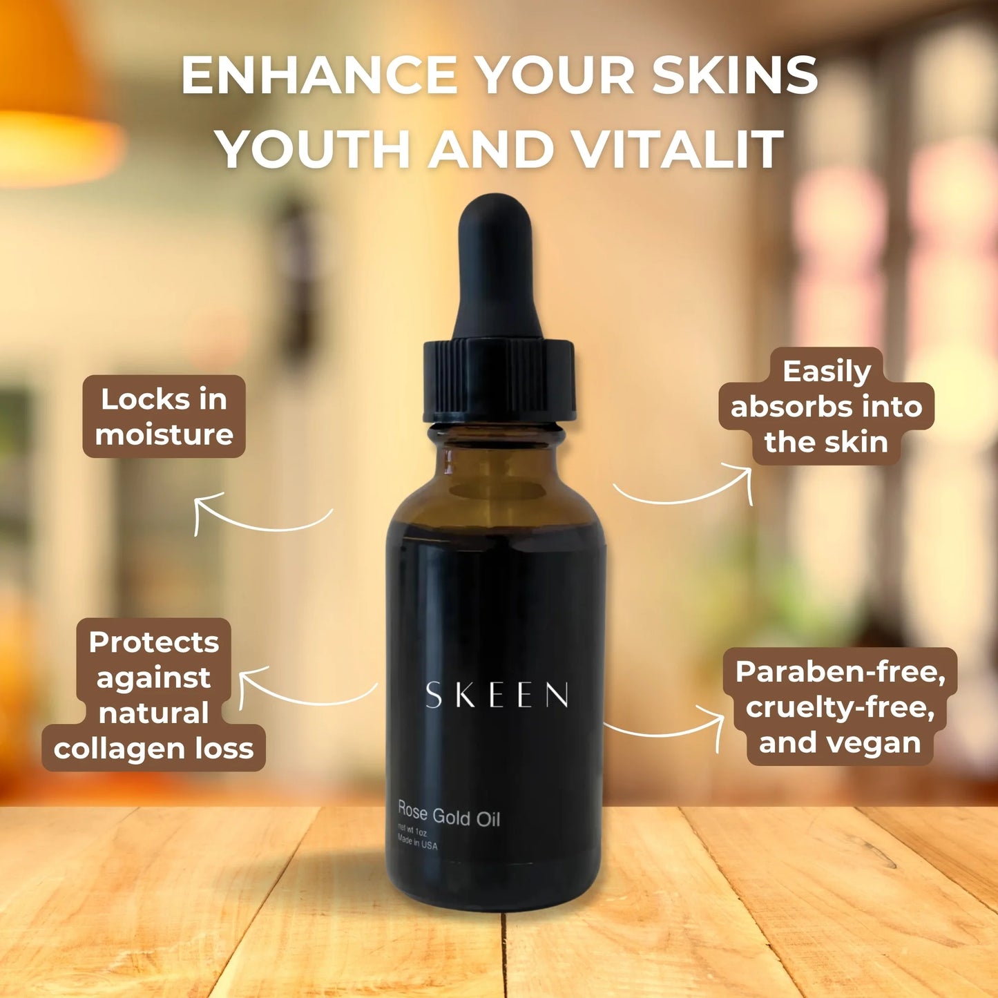 Luminous Rose Anti-Aging Oil - The Skeen Co.